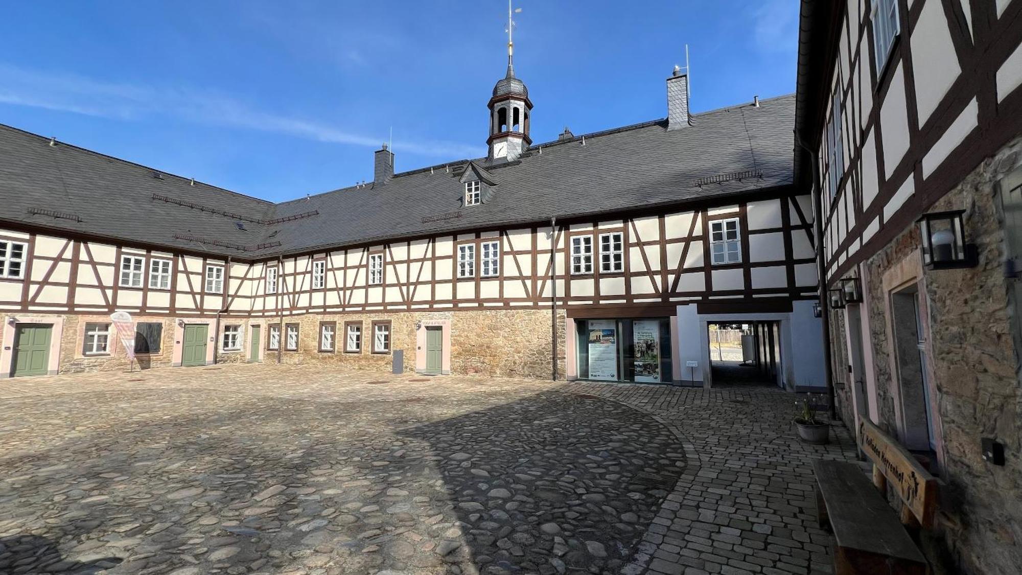 Gewoelbe-Stuebchen Im Herrenhaus Schwarzenberg  Kültér fotó